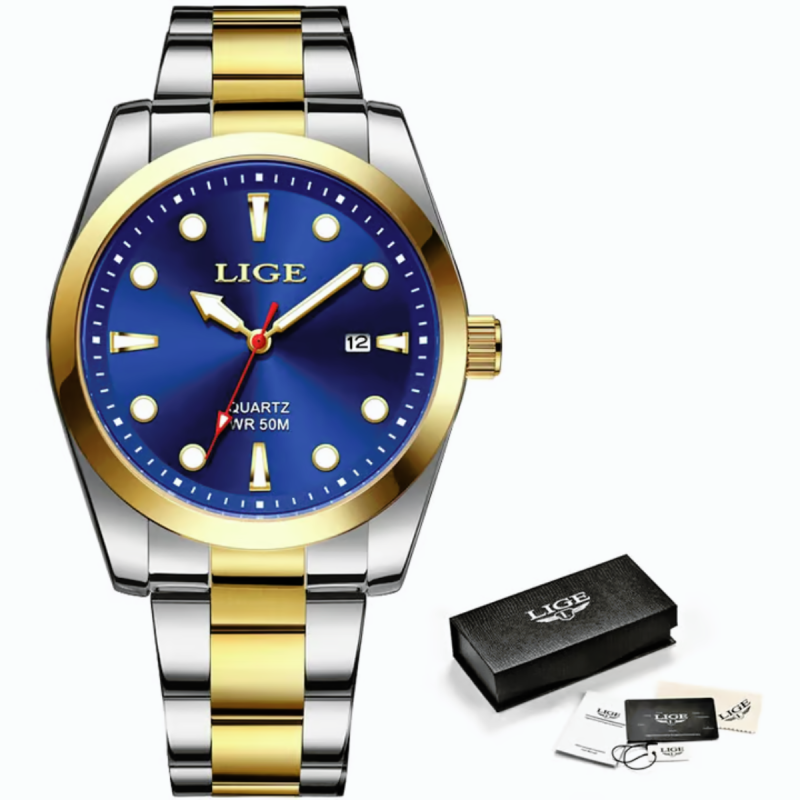 LG89127 blue premium watch for men