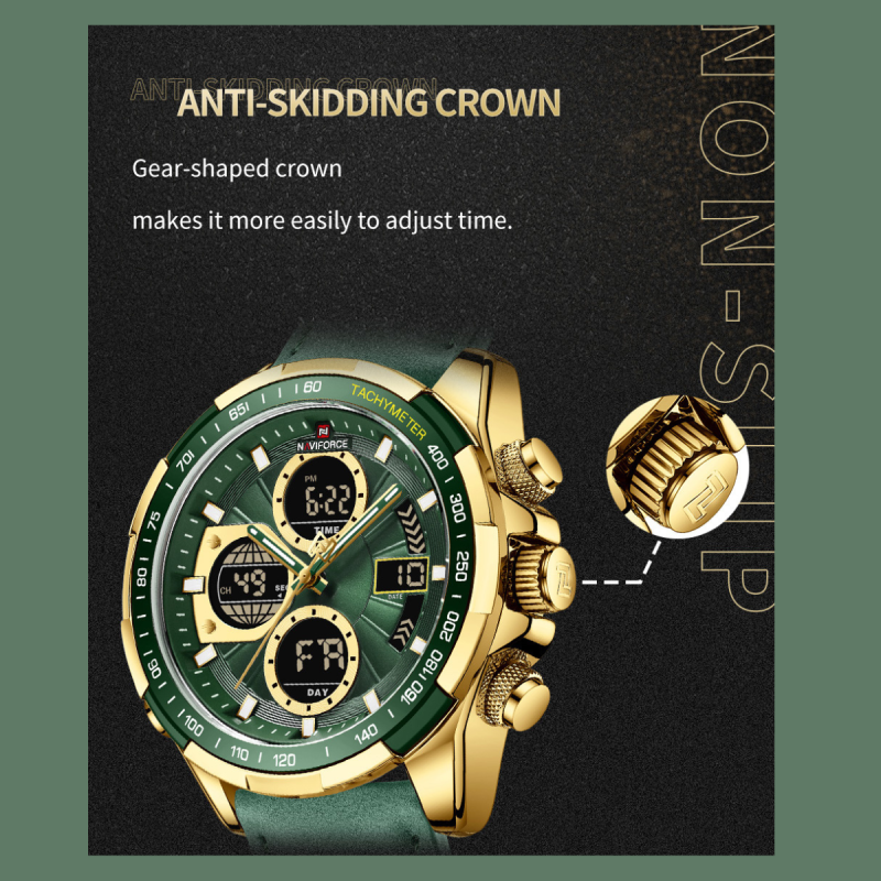 naviforce 9197L led sports watch for men