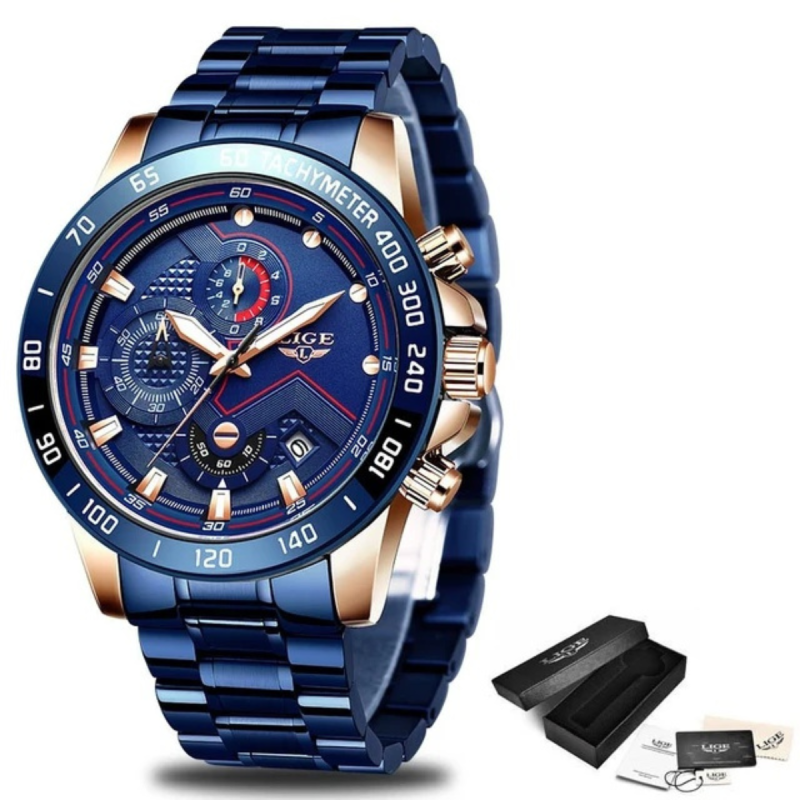 lige fashionable mens watch
