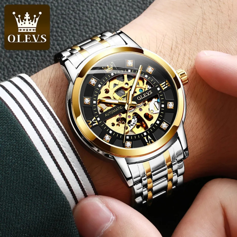 olevs 9901 automatic mechanical watch for men