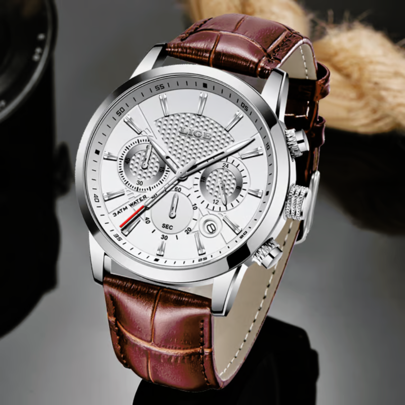 9866 lige chronograph watch for men