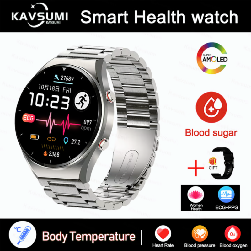 Medical grade Blood sugar measurement smart watch