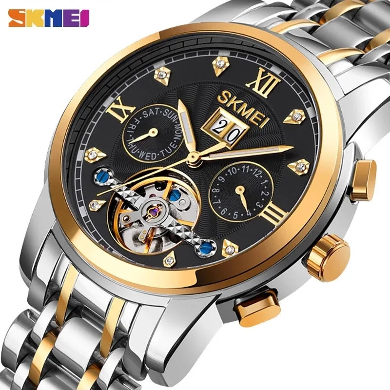 skmei mechanical watch for men