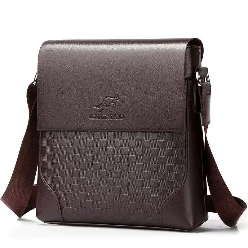 New arrival brown shoulder bag for men