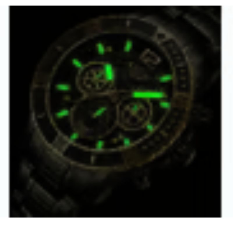 lige-8990 black golden luxury watch for men