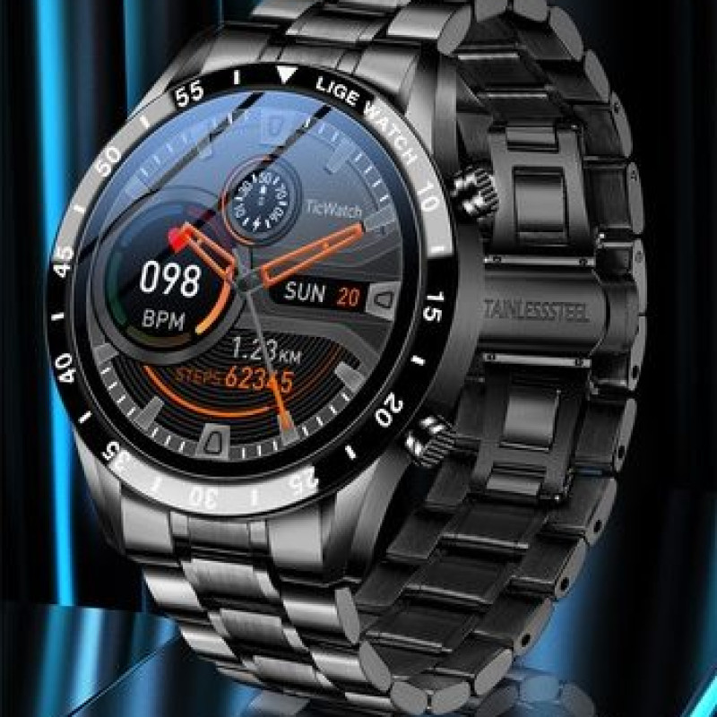 New Smart Watch Men Bluetooth Call Watch IP67 Waterproof Sports Fitness Watch