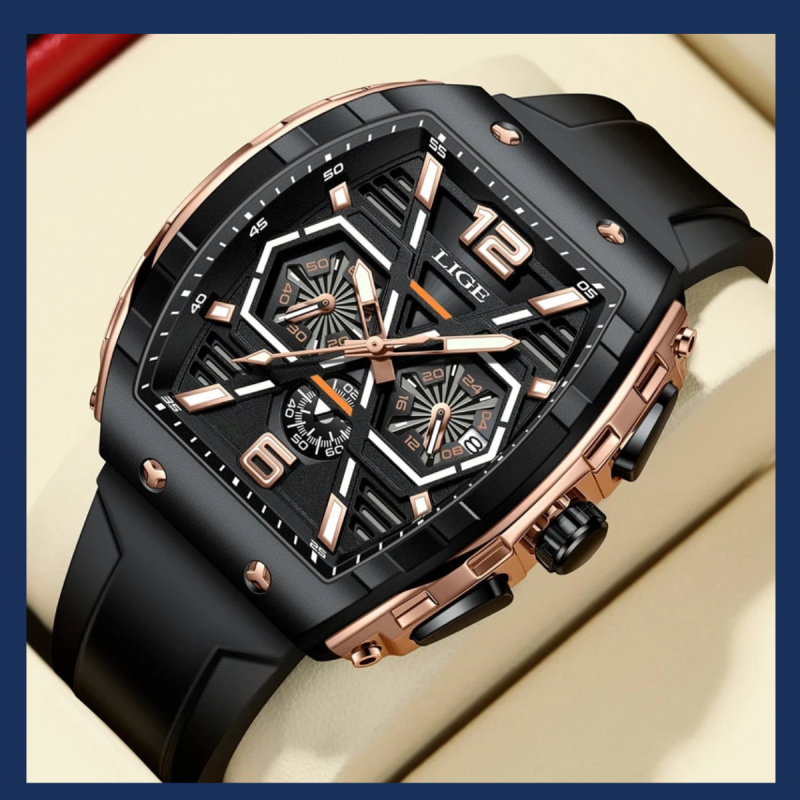 lige sports watch for men fashion