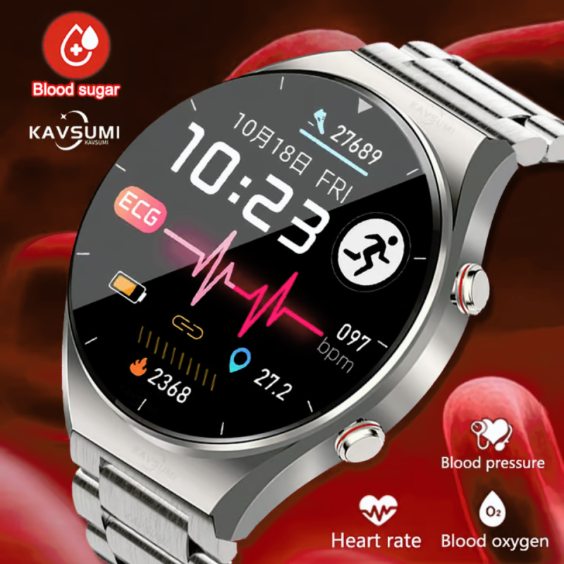 Medical grade Blood sugar measurement smart watch