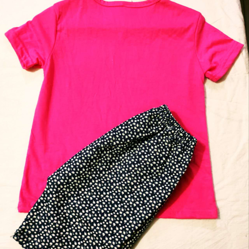 baby girls outgoing t-shirt set