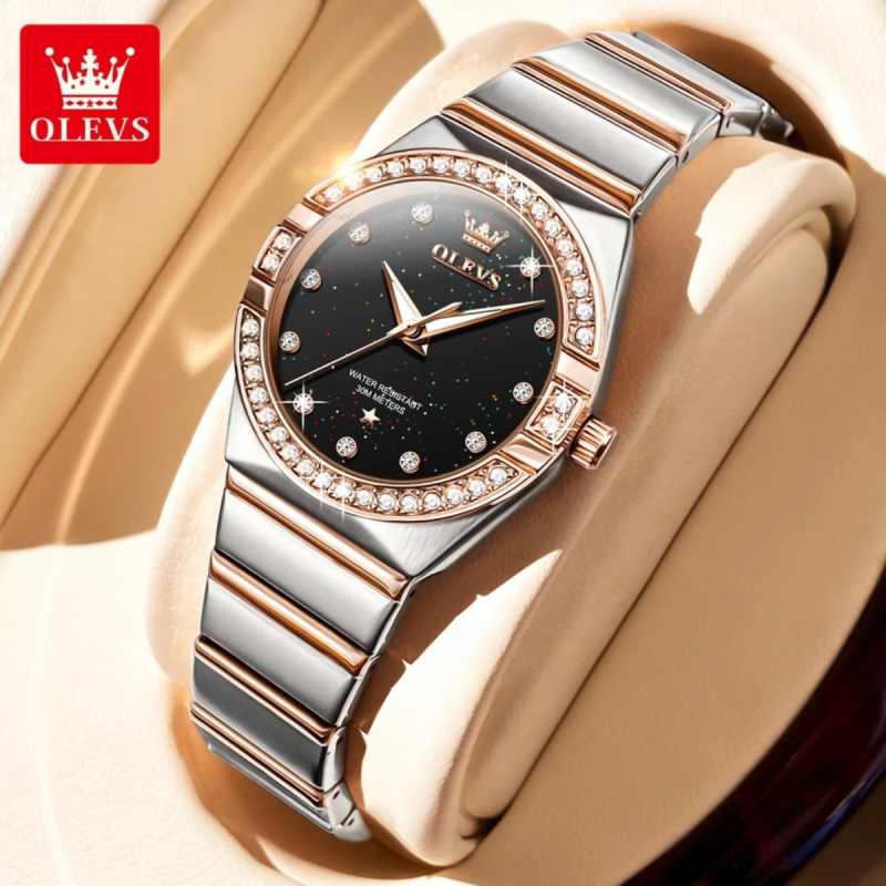 olevs 9975 ladies waterproof fashion watch