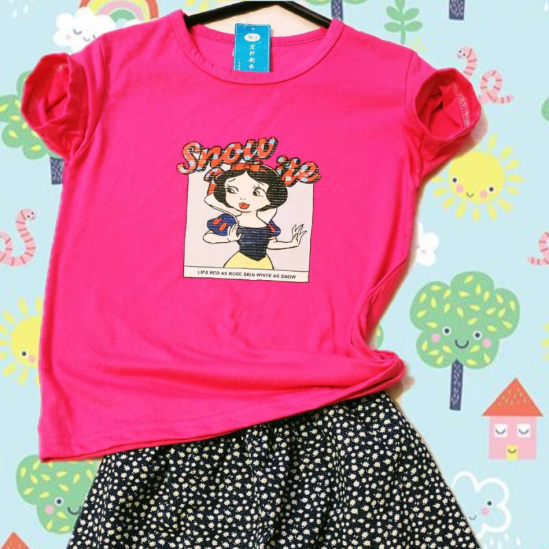 baby girls outgoing t-shirt set