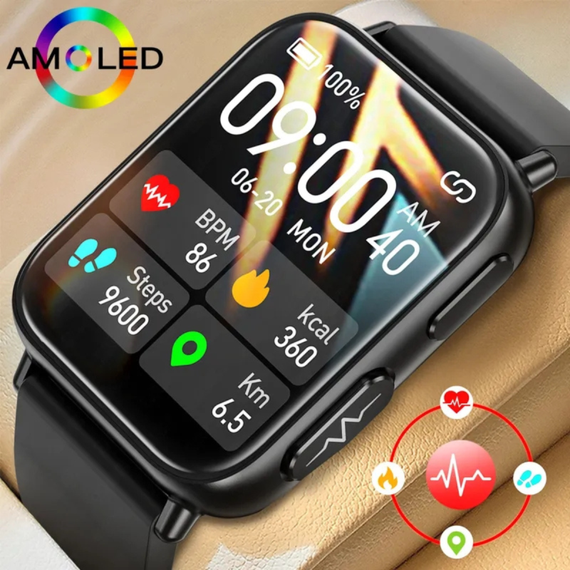 medical grade Blood Sugar Heart Rate Blood Pressure Fitness Sports Watch