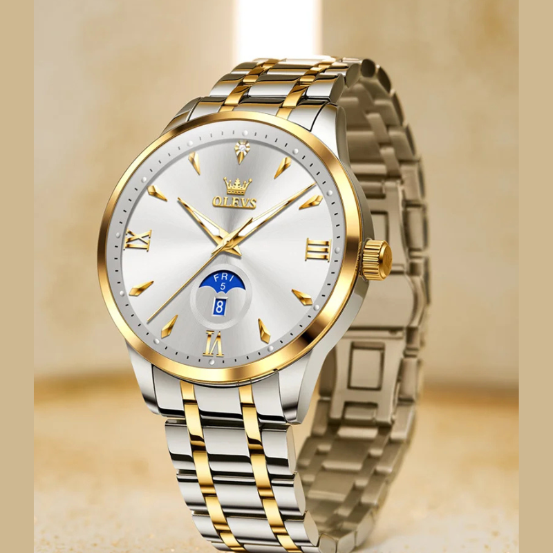 olevs-3646 japan movement watch