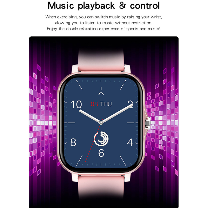 full golden smart watch for ladies