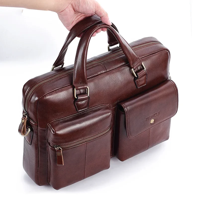 men's original leather bag for multy purposes
