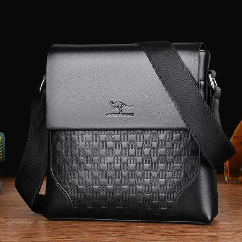 New arrival black shoulder bag for men