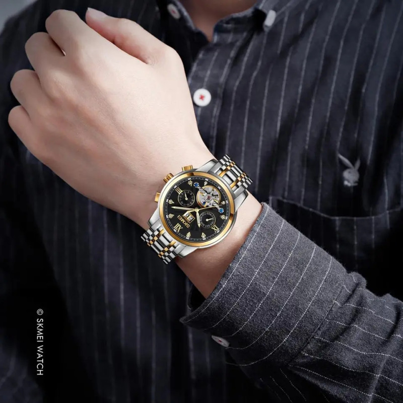 skmei mechanical watch for men