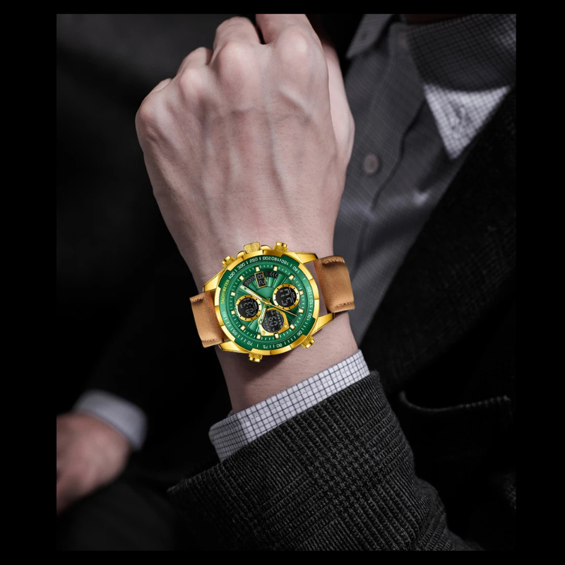 Foxbox-FB0080  ana digital sports watch