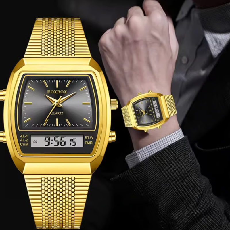 FOXBOX-9836  জাপান মুভমেনট ঘড়ি