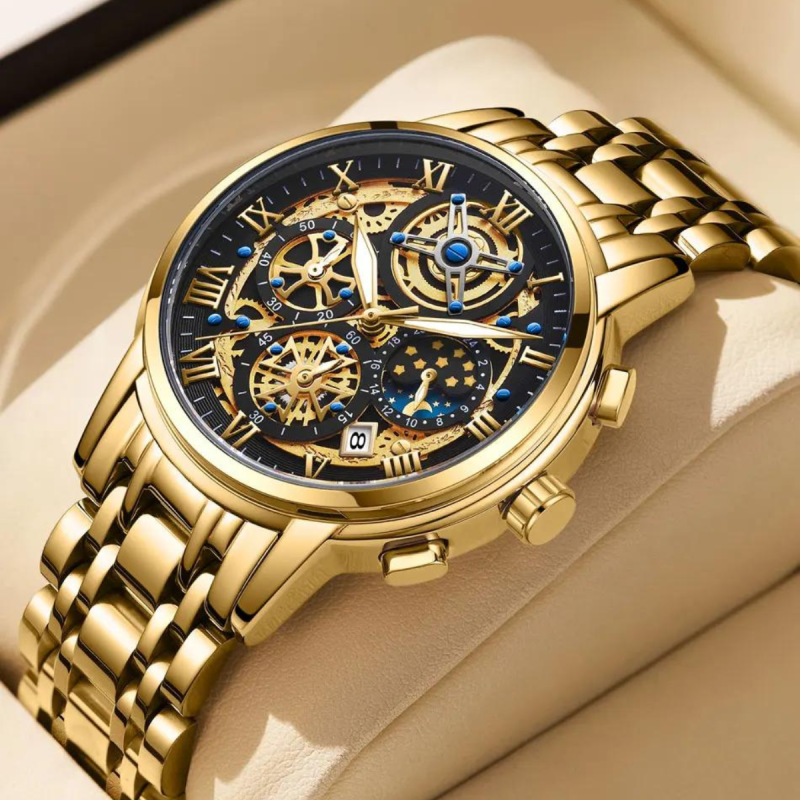 Luxury chronograph watch for men