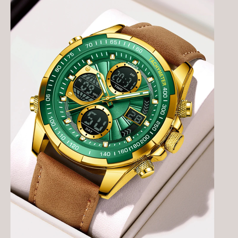 Foxbox-FB0080  ana digital sports watch