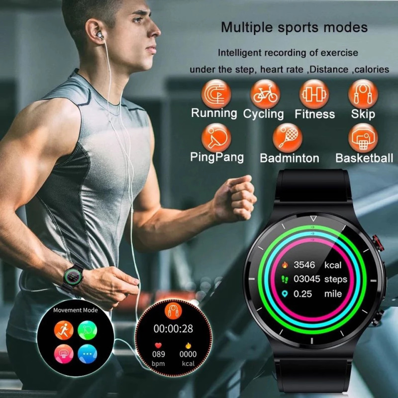 original medical grade smartwatch with blood Glucose measure