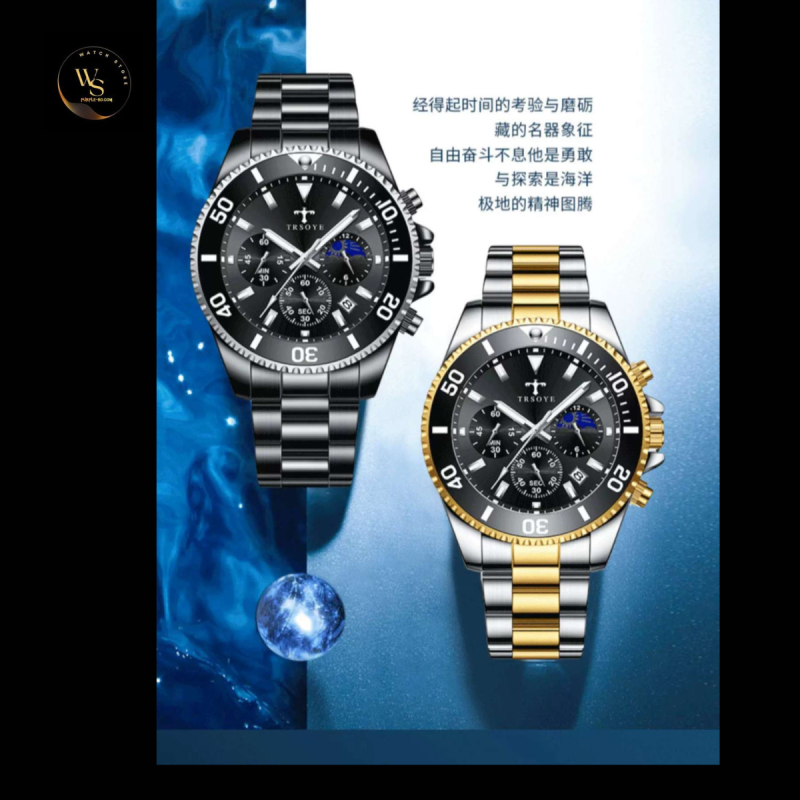 Trsoye active chronograph watch for men